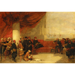 Interview with the viceroy of egypt at his palace in alexandria 1849