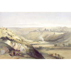 Jerusalem from the mount of olives 1847