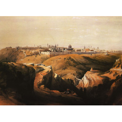 Jerusalem from the mount of olives