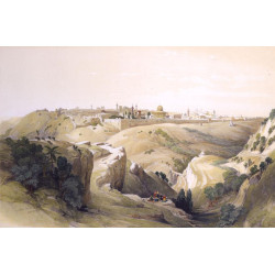 Jerusalem from the road leading to bethany 1833