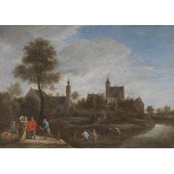 A view of het sterckshof near antwerp