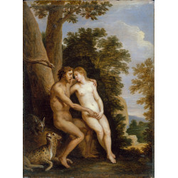 Adam and eve in paradise Adam and eve in paradise