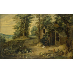 Landscape meeting of st antony and st paul