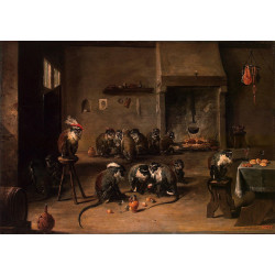 Monkeys in the kitchen