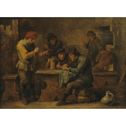 Peasants playing dice