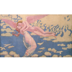 Panel 7 cupid carrying psyche up to heaven