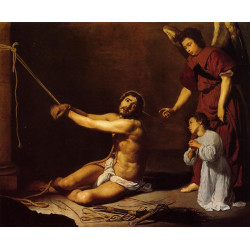 Christ after the flagellation contemplated by the christian soul 1628