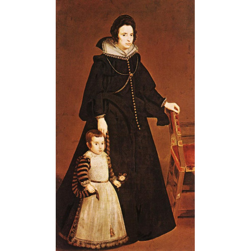Dona antonia de ipenarrieta y galdos and her son Dona antonia de ipenarrieta y galdos and her son