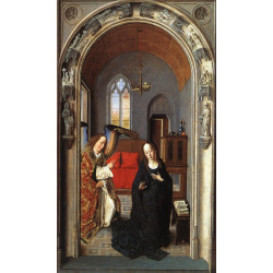 Triptych of the virgin detail 1