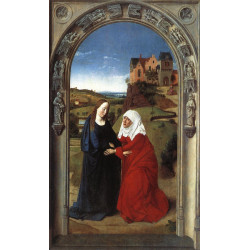 Triptych of the virgin detail 2