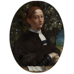 Portrait of a youth probably lucrezia borgia 1516