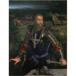 Portrait of alfonso i d este 1530
