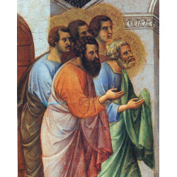 Appearance of christ to the apostles fragment 1311