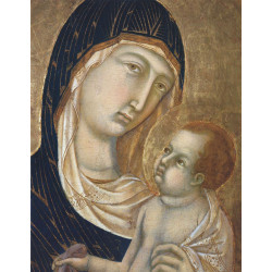 Madonna and child fragment 2