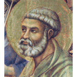 Madonna and child on a throne front side fragment 1311 11