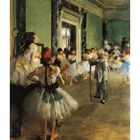 The dancing class 1874