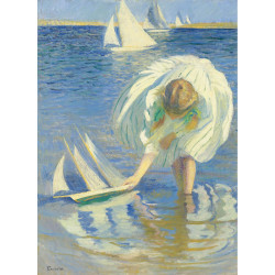 Child with boat 1899 Child with boat 1899