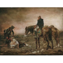 Meissonier relief after the battle