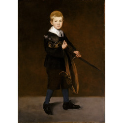Boy with a sword 1861