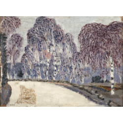 Birches at letang a la ville 1896