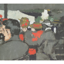 Cafe in the bois de boulogne c1893