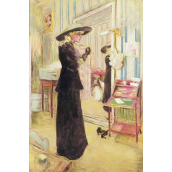 Charlotte lyss 1912 pastel on canvas