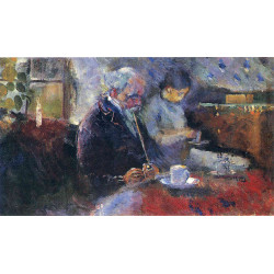 At the coffee table 1883