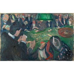 At the roulette table in monte carlo