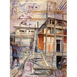 Building the winter studio ekely 1929