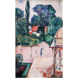 Edvard munch garden in taarbaek 1905 1