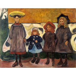 Four girls in asgardstrand