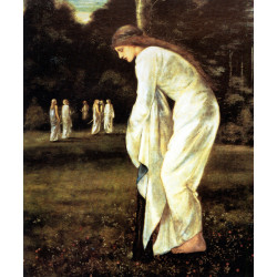 Saint george and the dragon the princess tied to the tree 1866