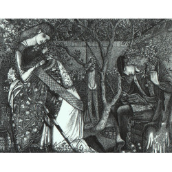 The knight s farewell 1858