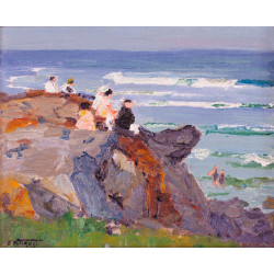 By the new england seashore