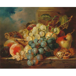 Basket of fruit 1867 Basket of fruit 1867