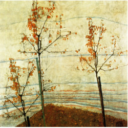 Autumn trees 1911