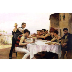 Les canotiers de la meurthe 1888