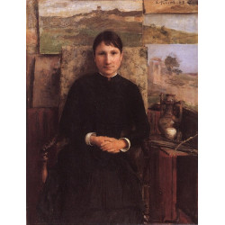 Portrait de madame petitjean 1883
