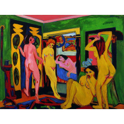 Bathers in a room 1909