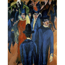 Berlin street scene 1913