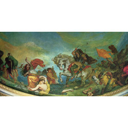 Attila and his hordes overrun italy and the arts 1847