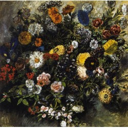Bouquet of flowers 1850