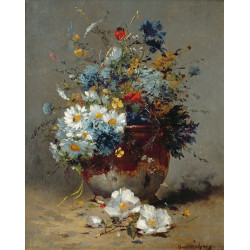 Daisies and cornflowers