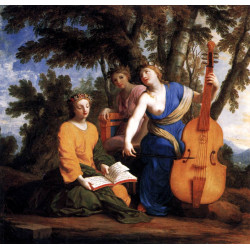 Melpomene erato and polyhymnia 1655