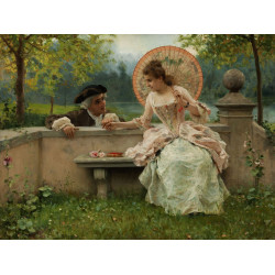 Ein verliebtes gespr ch im park