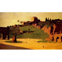 Forum roman or seen close the palatine one 1913