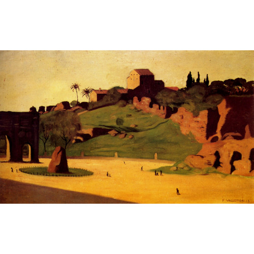 Forum roman or seen close the palatine one 1913