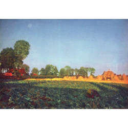 At the grain harvest At the grain harvest