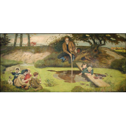 Dalton collecting marsh fire gas 1893 Dalton collecting marsh fire gas 1893