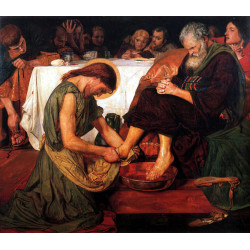 Jesus washing peter s feet 1876 Jesus washing peter s feet 1876